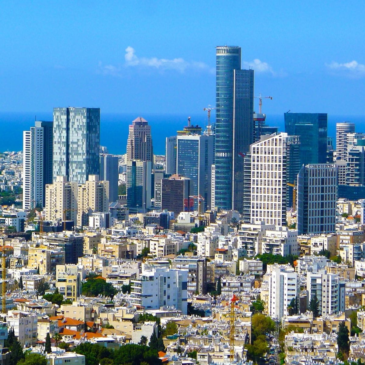 Tel Aviv skyline